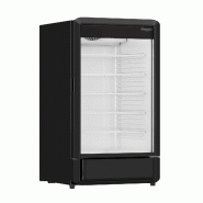 Réfrigérateur professionnel Noir porte en verre  Combisteel -  7455.3125 - noir 7455.3125