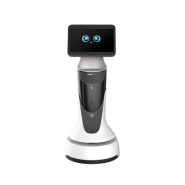 ROBOT ACCUEIL ET RÉCEPTION ASSISTANCE À LA PERSONNE ET TÉLÉCOMMUNICATION MINI BOT ORIONSTAR EUROPE