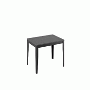 Stones Fauteuil Grace avec structure en polypropylène et piètement en métal, assise rembourrée en tissu gris clair - Style moderne - gris multi-ma Stones Fauteuil Grace avec structure en polypropylène et piètement en métal, assise rembourrée en tissu gris clair - Style moderne - gris multi-ma