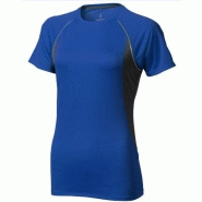 T-shirt Cool Fit manches courtes pour femme Quebec 39016442 - maille respirante 100% polyester, finition Cool Fit T-shirt Cool Fit manches courtes pour femme Quebec 39016442 - maille respirante 100% polyester, finition Cool Fit