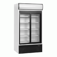 Vitrine réfrigérée 2 portes coulissantes Tefcold FSC1000S