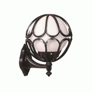 WellHome - Applique murale extérieure Baikal 28x23x34cm en noir - noir multi-matériau WH2954