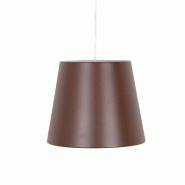 Zafferano Poldina 230V Suspension LED, design moderne en finition Corten, graduable avec technologie LED TRIAC, diamètre 28cm, IP40/IP54 - marron 805