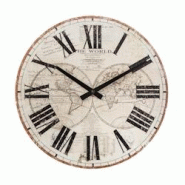 Atmosphera Pendule murale en Bois D 28 cm - noir 3560239540267 Atmosphera Pendule murale en Bois D 28 cm - noir 3560239540267