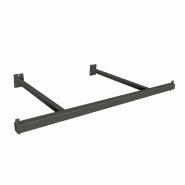 Barre 600x330mm - Pas 310mm - gris anthracite