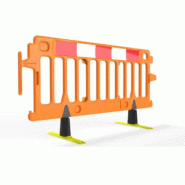 Barrière plastique Avalon plus 2,00 m - Pack 50 unités