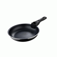 BERGNER Click&Cook - Ensemble de 2 poêles Ø22 cm et Ø26 cm avec poignée ergonomique amovible en aluminium embouti - Q4949