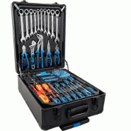 Coffret à outils à roulettes gwzt 500- trolley à outils 500 pièces