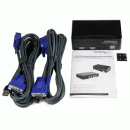 Commutateur KVM 2 Ports VGA USB - Switch KVM - 1920x1440