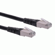 Cordon Cat.6 (Classe E) F/UTP AWG26, noir, 15 m_0