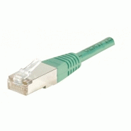 Cordon rj45 catégorie 5e f/utp jaune - 0,5 m 847161