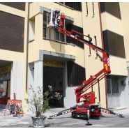 Goldlift 14.70 iiis - nacelle araignée - hinowa s.P.A. - capacité nacelle chenillée 120kg à 200kg_1