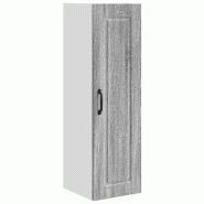 Helloshop26 - Armoire murale de cuisine avec rangement pratique 30 x 31 x 100 cm en bois d'ingénierie gris sonoma 02_0054453 - gris Bois massif 30002