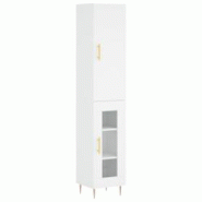 Helloshop26 - Buffet bahut commode armoire meuble de rangement organisateur cuisine salle de séjour salon haut 34,5 x 34 x 180 cm 02_0032328 - 300021 Helloshop26 - Buffet bahut commode armoire meuble de rangement organisateur cuisine salle de séjour salon haut 34,5 x 34 x 180 cm 02_0032328 - 300021