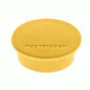 Magnetoplan Discofix aimant rond "color", jaune - jaune 1662002