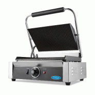 Maxima Grill contact - rainuré - plaque de gril simple - 33,5 cm – 41 × 30.5 × 21 cm – 2200 W - AKS-09300436_0