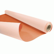 Papier kraft duo rose pâle/orange 0,80x40 m
