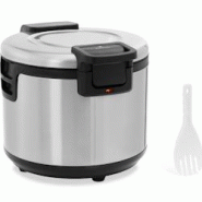 Royal Catering - Royal Catering Chauffe-Riz 26 L, 110 W, Revêtement Antiadhésif, Récipient de Ø 380 mm, Avec Cuillère - 4062859165022