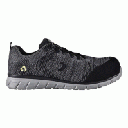 Safety Jogger - Chaussures de sécurité basses en plastique recyclé ECOMORRIS gris et noir S1PS http://carbonn.Fr/img/co/295.Jpg Taille 43 - 43 mati