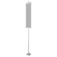 Solcadra2 - porte affiche a2 - presentoirs et presentoirs - pour affiche format a2 (420 x 594 mm) - composé d'un mât en profilé aluminium en anodisé naturel de 207 cm de hauteur