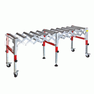 Table à rouleaux extensible rb 2100f - 200 kg Table à rouleaux extensible rb 2100f - 200 kg