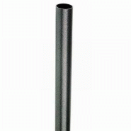 Tube Ø25mm - longueur 300cm - épaisseur 1mm - gris martelé en acier