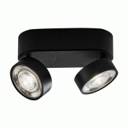 Applique/Plafonnier Led Série Hole 13W 3000K Cri90 Noir Total - Éclairage Intérieur À Haute Efficacité - Rossini Illuminazione - noir HOL050N