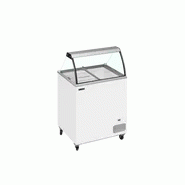 Congélateur vitré de crème glacée IC201SC+SO (191 / 165 L) blanc TEFCOLD
