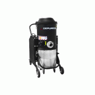 Aspirateur industriel triphasé Depureco TB UP ATEX Z22 II3D - 4KW - Disjoncteur Siemens IP65 - Disponible en location et en vente