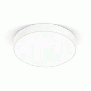 Gea Luce Plafonnier Rond Gpl302C En Aluminium Blanc Mat 60W Led Intégré Lumière Chaude 3000K - Gealuce Ceiling Design Lighting - GPL302C