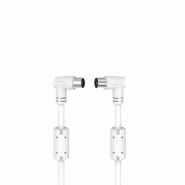 Hama Câble d'antenne M-H 90° 3M 90 dB - 00205057 Tec Coax - 4047443440365