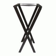 Hostelnovo del Valles Hostelnovo – Support repose‑plateaux wengé 40 × 37 × 82 cm - noir Bois manufacturé 581