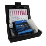 Kit d’analyse visuelle du Chlore, 0-25 ppm. Type: HR CHEMets Kit. 30 unités, marque Chemetrics - Ref.: NBD050 Kit d’analyse visuelle du Chlore, 0-25 ppm. Type: HR CHEMets Kit. 30 unités, marque Chemetrics - Ref.: NBD050