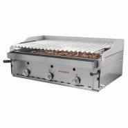 Maiser B-90X+M Barbecue relevable à 90° avec grille PETO en acier inoxydable - B-90X/M