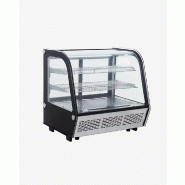 Matériel HORECA Vitrine réfrigérée à poser 120L - RTR120/C - noir RTR120/C