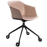 Moli swiveling - chaise de bureau - sitis - placet d’assise tissu