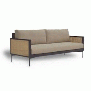 Now's Home - Canape En Rotin En Bois De Manguier 192x75x70 Cm Tonkin - 3256390234427 Now's Home - Canape En Rotin En Bois De Manguier 192x75x70 Cm Tonkin - 3256390234427