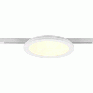 Plafonnier LED 13W blanc mat 1400 lm 3000K - Trio DUOline - Camillus - blanc plastique 4017807505993
