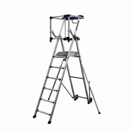 Plate-forme individuelle roulante avec stabilisateurs PERFORM 6 marches - DUARIB - 615906 Plate-forme individuelle roulante avec stabilisateurs PERFORM 6 marches - DUARIB - 615906