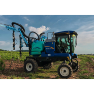 Cellule de pulvérisation pour tracteurs enjambeurs et s'adapte aux vignes étroites - CRUIS'AIR 9070 - 9080N