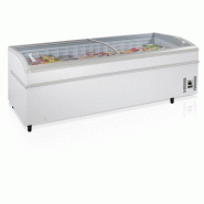 Réfrigérateur / congélateur de supermarché SHALLOW 250 - double température, vitrage de sécurité, 1030 L volume brut