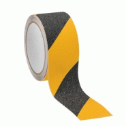 Adhésif de signalisation - Lisse ou Rugueux - Jaune et Noir