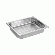 Bac H 65 mm  gastronorme perforé  GN1/2 - Caterchef - EMG-953524