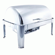 Chafing dish gastronorme en inox 1/1 9 litres 64x48,5x44cm