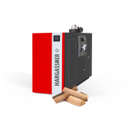 Chaudière à bûches MV 55-80 kW - Puissante et Économe pour Grands Bâtiments