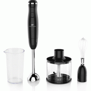 CONTINENTAL EDISON mixeur Manuel Multifonction avec Accessoires Continental Edison CEHB01 Noir 400 W - 3666749114285 CONTINENTAL EDISON mixeur Manuel Multifonction avec Accessoires Continental Edison CEHB01 Noir 400 W - 3666749114285