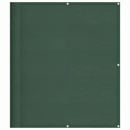 Écran de balcon vert foncé 120x700 cm 100% polyester oxford Modèle Terrasse Équinoxe - 4000270