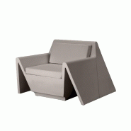 Fauteuil lounge REST - tortora