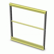 Garde-corps sur platines 1 ml réf. : p05000878