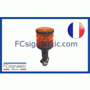 Gyrophare Gyroled orange embase hampe classe 2 flash STANDBY MERCURA Gyrophare Gyroled orange embase hampe classe 2 flash STANDBY MERCURA